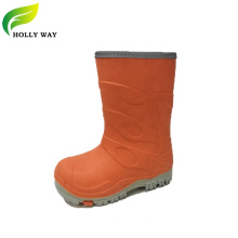 Multicolor Kids Warm Rain Boots For Rainy Day